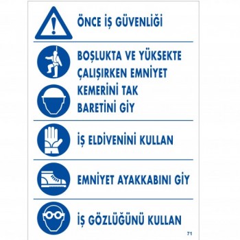 Önce İş Güvenliği